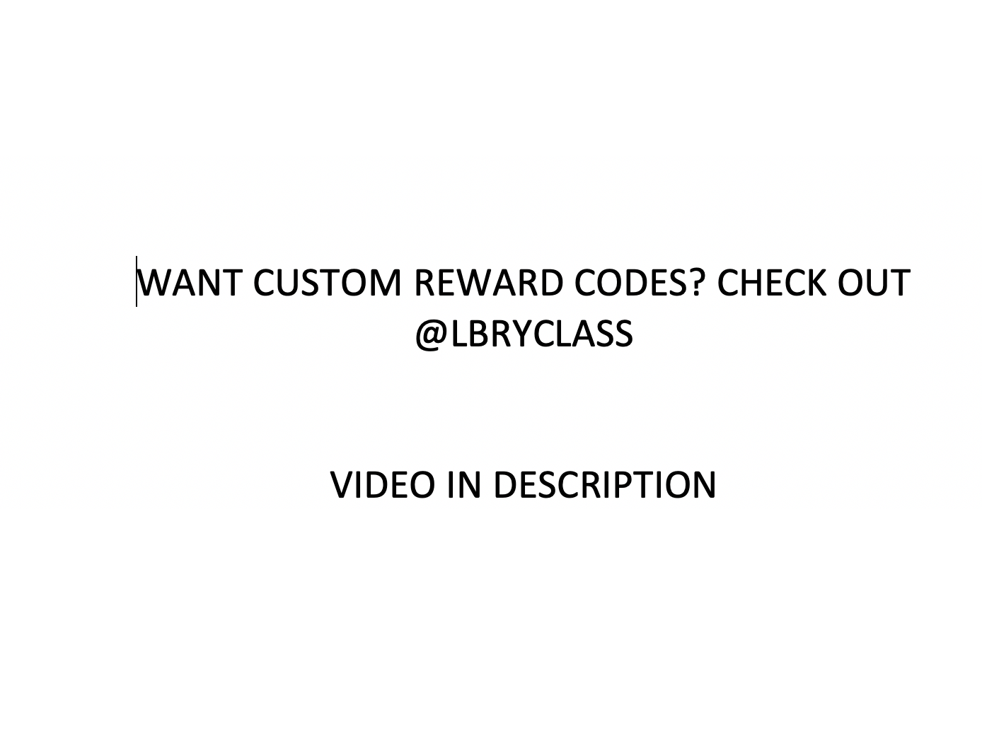 Lbry Custom Reward Code